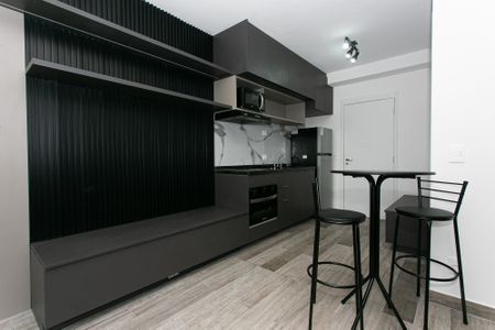Studio para alugar com 28m², 1 quarto e sem vaga Studio para alugar com 28m², 1 quarto e sem vagaCozinha