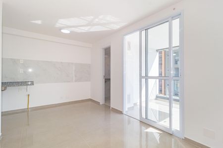 Sala de apartamento para alugar com 1 quarto, 40m² em Belenzinho, São Paulo