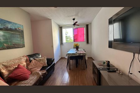 Sala de apartamento para alugar com 3 quartos, 59m² em Vargem Grande, Rio de Janeiro