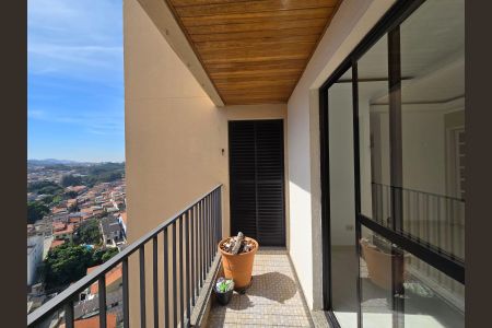 Varanda da Sala  de apartamento à venda com 2 quartos, 64m² em Vila Rosalia, Guarulhos