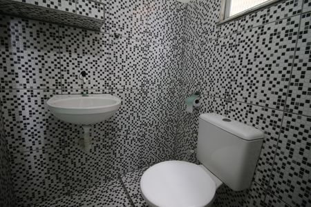 Casa para alugar com 120m², 2 quartos e sem vagaBanheiro do terraço
