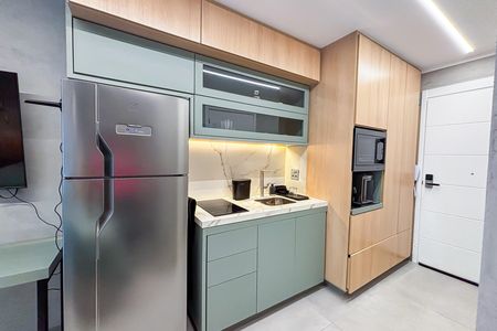 Studio à venda com 27m², 1 quarto e sem vaga