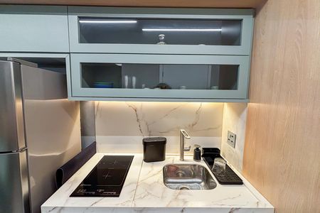 Studio à venda com 27m², 1 quarto e sem vaga