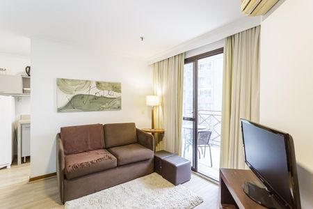 Sala de apartamento para alugar com 2 quartos, 55m² em Vila Olímpia, São Paulo