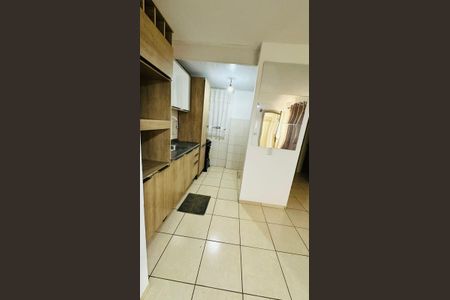 Cozinha de apartamento para alugar com 2 quartos, 57m² em Restinga, Porto Alegre