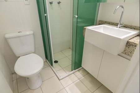 Studio para alugar com 28m², 1 quarto e sem vaga Studio para alugar com 28m², 1 quarto e sem vagaBanheiro