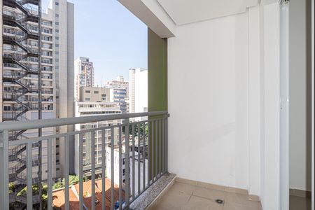 Studio para alugar com 28m², 1 quarto e sem vaga Studio para alugar com 28m², 1 quarto e sem vagaVaranda do Quarto