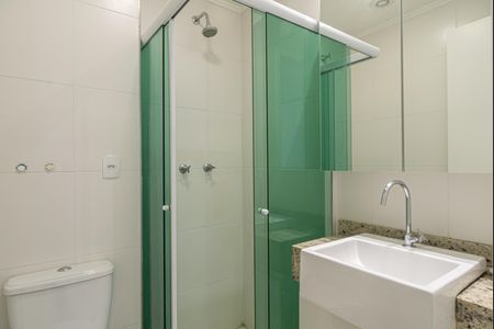 Studio para alugar com 28m², 1 quarto e sem vaga Studio para alugar com 28m², 1 quarto e sem vagaBanheiro