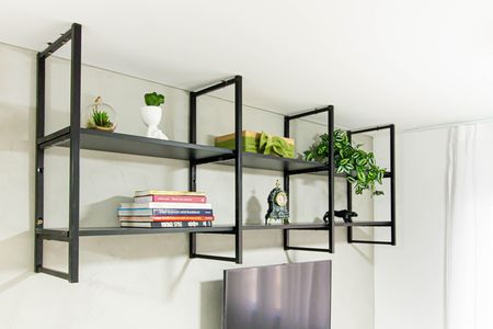 Sala de apartamento para alugar com 1 quarto, 24m² em Barra Funda, São Paulo