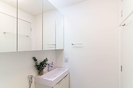 Apartamento para alugar com 24m², 1 quarto e sem vaga Apartamento para alugar com 24m², 1 quarto e sem vagaBanheiro da Suíte