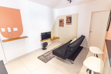 Sala de apartamento para alugar com 1 quarto, 32m² em Brás, São Paulo