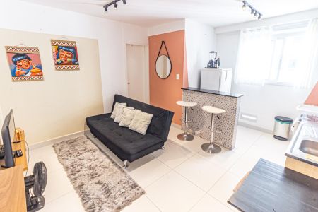 Sala de apartamento para alugar com 1 quarto, 32m² em Brás, São Paulo