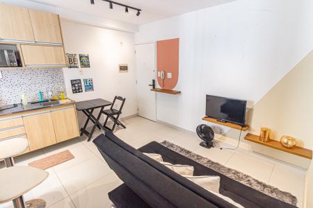 Sala de apartamento para alugar com 1 quarto, 32m² em Brás, São Paulo