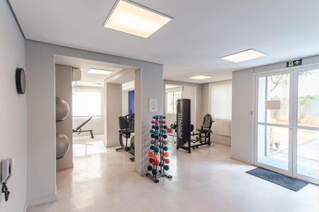 Apartamento à venda com 50m², 2 quartos e 1 vaga Apartamento à venda com 50m², 2 quartos e 1 vagaÁrea comum - Academia