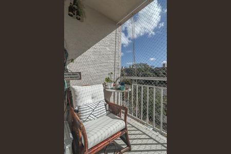 Varanda da Sala de apartamento à venda com 3 quartos, 76m² em Morro Santana, Porto Alegre