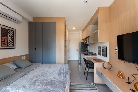 Studio para alugar com 25m², 1 quarto e sem vaga Studio para alugar com 25m², 1 quarto e sem vagaStúdio