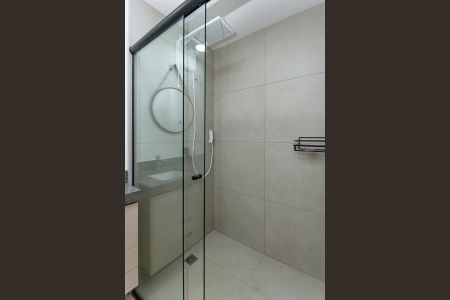 Studio para alugar com 25m², 1 quarto e sem vaga Studio para alugar com 25m², 1 quarto e sem vagaBanheiro Social