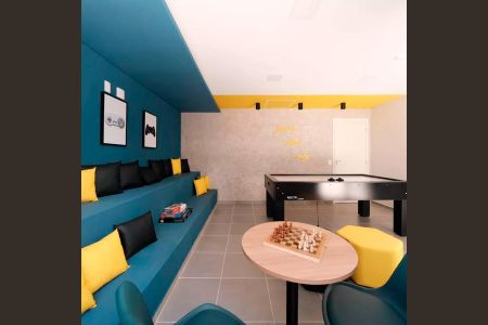 Apartamento para alugar com 38m², 2 quartos e sem vaga Apartamento para alugar com 38m², 2 quartos e sem vagaárea comum - salão de jogos