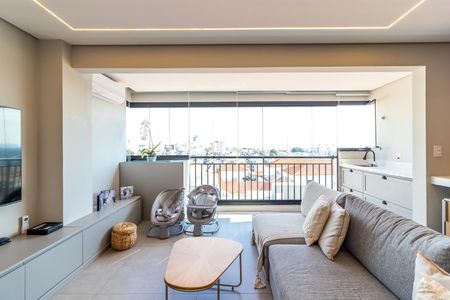 Sala de Estar de apartamento à venda com 2 quartos, 83m² em Chora Menino, São Paulo