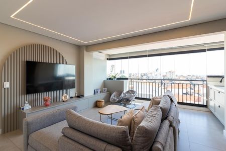 Sala de Estar de apartamento à venda com 2 quartos, 83m² em Chora Menino, São Paulo