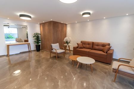 Apartamento à venda com 83m², 2 quartos e 2 vagasHall Social