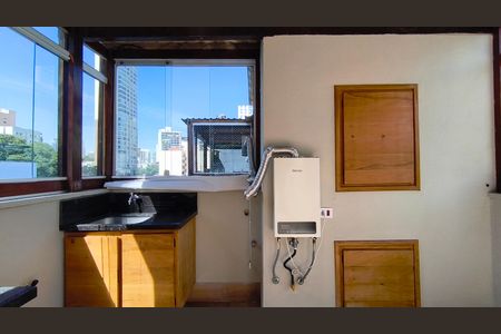 Casa para alugar com 110m², 1 quarto e 1 vaga Casa para alugar com 110m², 1 quarto e 1 vagaTerraço e área de serviço