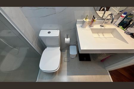 Apartamento à venda com 78m², 3 quartos e 2 vagasBanheiro da Suíte
