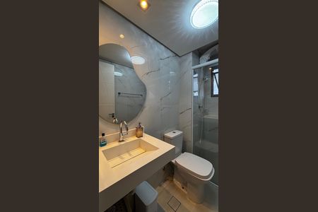 Apartamento à venda com 78m², 3 quartos e 2 vagasBanheiro