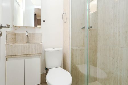 Banheiro de kitnet/studio à venda com 1 quarto, 22m² em Vila Mariana, São Paulo