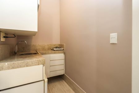Cozinha de kitnet/studio à venda com 1 quarto, 22m² em Vila Mariana, São Paulo