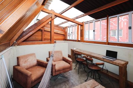 Studio para alugar com 22m², 1 quarto e sem vagaÁrea comum - terraço
