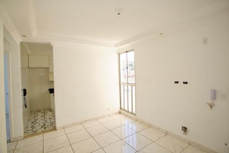 Sala de apartamento à venda com 2 quartos, 44m² em Tropical, Contagem