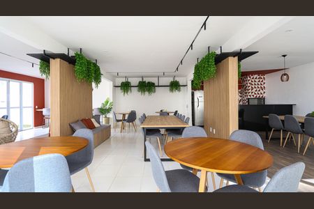Apartamento para alugar com 47m², 2 quartos e 1 vagaÁrea comum - Salão de festas