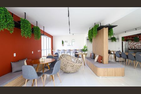 Apartamento para alugar com 47m², 2 quartos e 1 vagaÁrea comum - Salão de festas