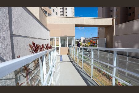 Apartamento para alugar com 47m², 2 quartos e 1 vagaFachada e portaria