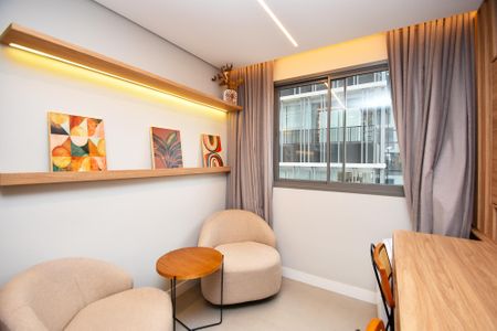 Sala de apartamento para alugar com 1 quarto, 28m² em Pinheiros, São Paulo