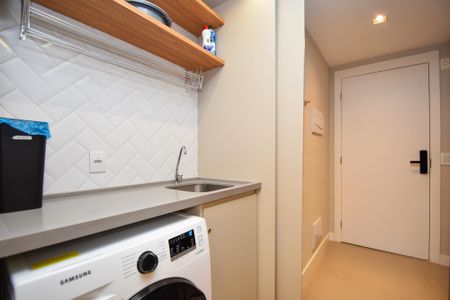Apartamento para alugar com 28m², 1 quarto e sem vaga Apartamento para alugar com 28m², 1 quarto e sem vagalavanderia