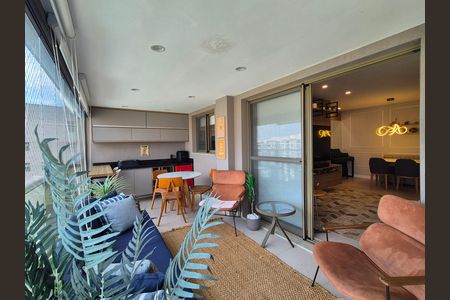 Varanda da Sala de apartamento à venda com 2 quartos, 125m² em Barra da Tijuca, Rio de Janeiro