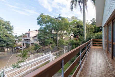 Varanda da Sala de casa à venda com 4 quartos, 1003m² em Jardim Isabel, Porto Alegre