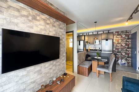 Sala de apartamento à venda com 3 quartos, 64m² em Nova Petrópolis, São Bernardo do Campo