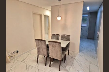 Sala de Jantar de apartamento para alugar com 2 quartos, 47m² em Sevilha (2 Seção), Ribeirão das Neves
