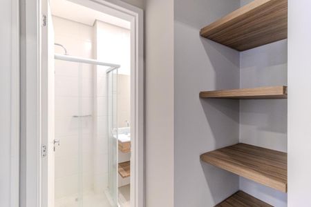 Corredor de apartamento para alugar com 1 quarto, 35m² em Santa Cecilia, São Paulo