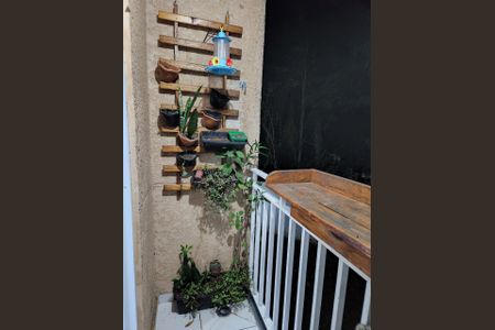 Varanda da Sala de apartamento para alugar com 2 quartos, 45m² em Vila Jaraguá, São Paulo
