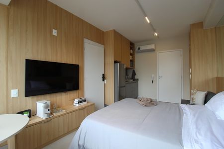 Studio para alugar com 25m², 1 quarto e sem vagaSala/Quarto