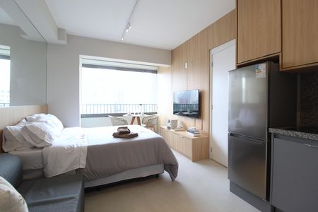 Studio para alugar com 25m², 1 quarto e sem vagaSala/Quarto