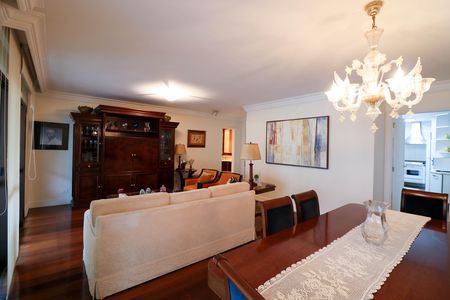 Sala de apartamento à venda com 4 quartos, 188m² em Campo Belo, São Paulo