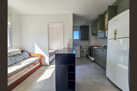 Sala de apartamento para alugar com 2 quartos, 39m² em Santo Amaro, São Paulo