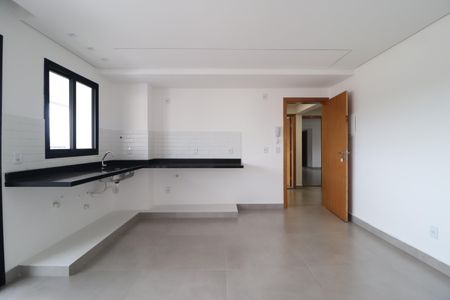Sala/Cozinha de apartamento para alugar com 2 quartos, 68m² em Daniel Fonseca, Uberlândia