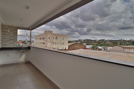 Sacada de apartamento para alugar com 2 quartos, 68m² em Daniel Fonseca, Uberlândia