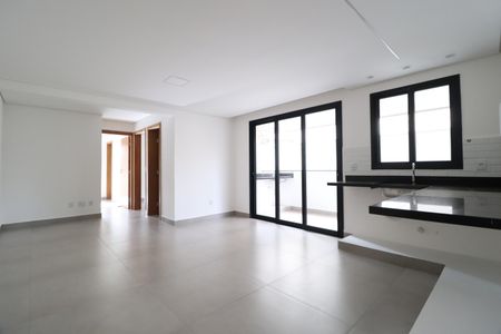 Sala/Cozinha de apartamento para alugar com 2 quartos, 63m² em Daniel Fonseca, Uberlândia